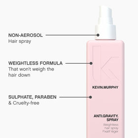 KEVIN.MURPHY bottle in hand scale for travel-friendly, professional volume