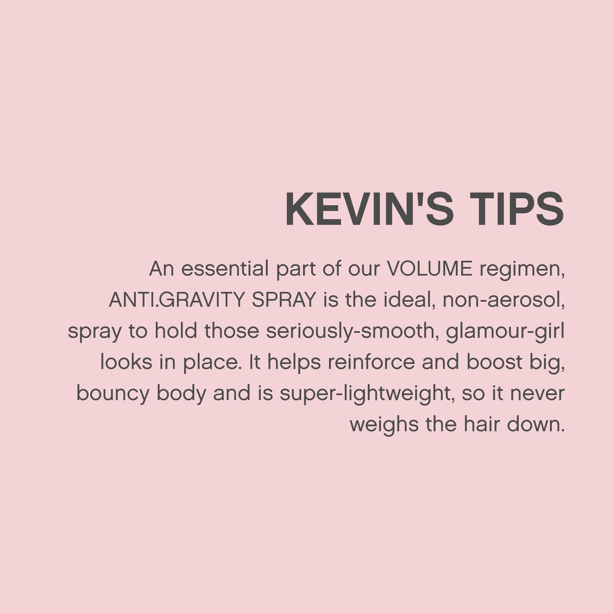 KEVIN.MURPHY styling before and after showing visible root lift and fullness