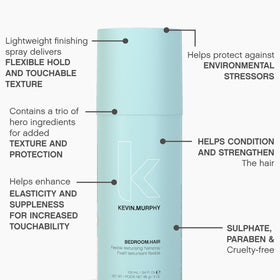 KEVIN.MURPHY Bedroom Hair used during styling for flexible hold