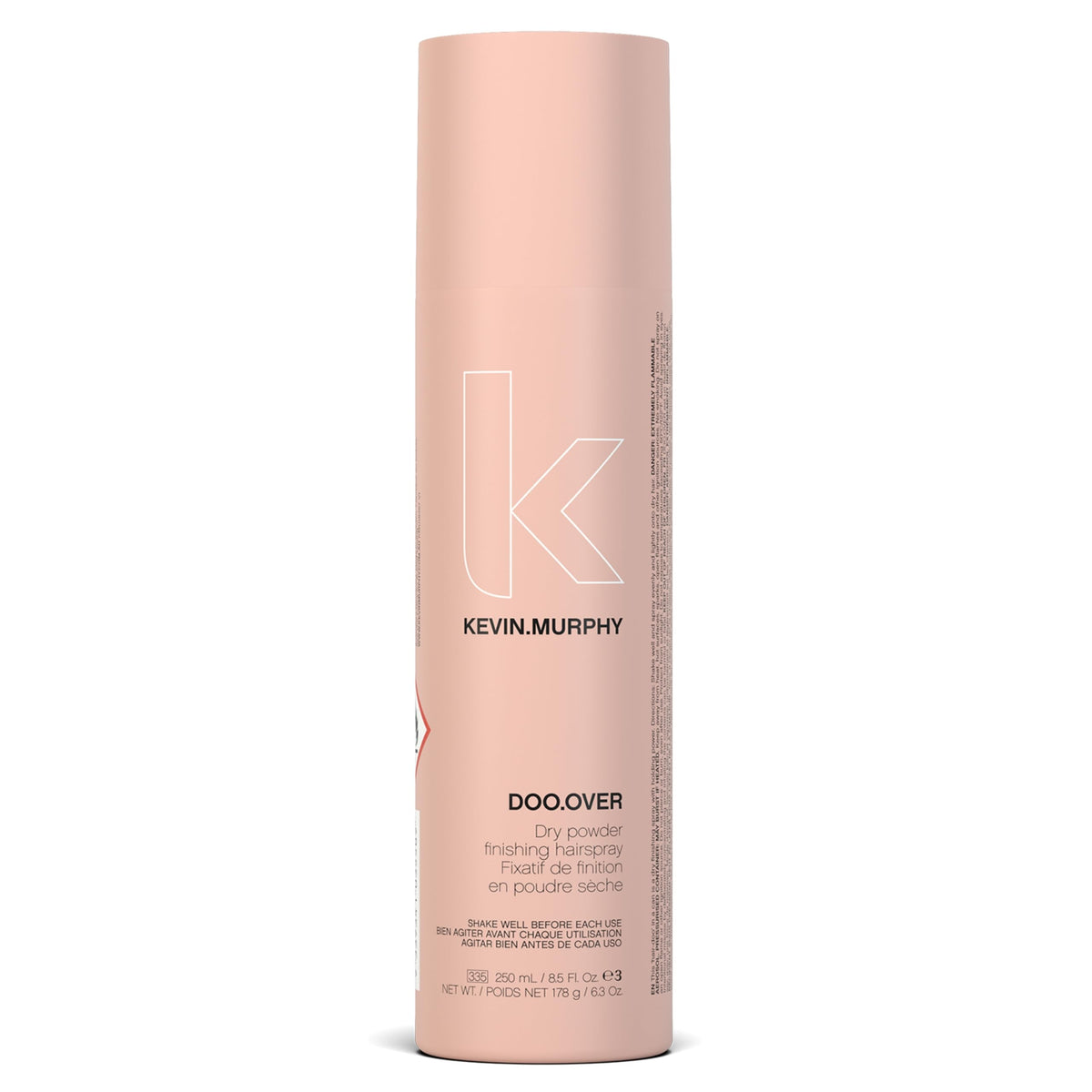 KEVIN.MURPHY DOO.OVER front packaging shows size and label benefit
