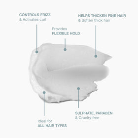 KEVIN.MURPHY EASY.RIDER being applied to damp hair to activate curls and reduce frizz