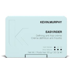 KEVIN.MURPHY EASY.RIDER front jar view showing product packaging and benefit of frizz control