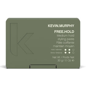 KEVIN.MURPHY FREE.HOLD front packaging showing compact 30 g container and label