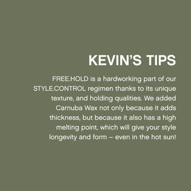KEVIN.MURPHY finished side profile showing natural shine and definition