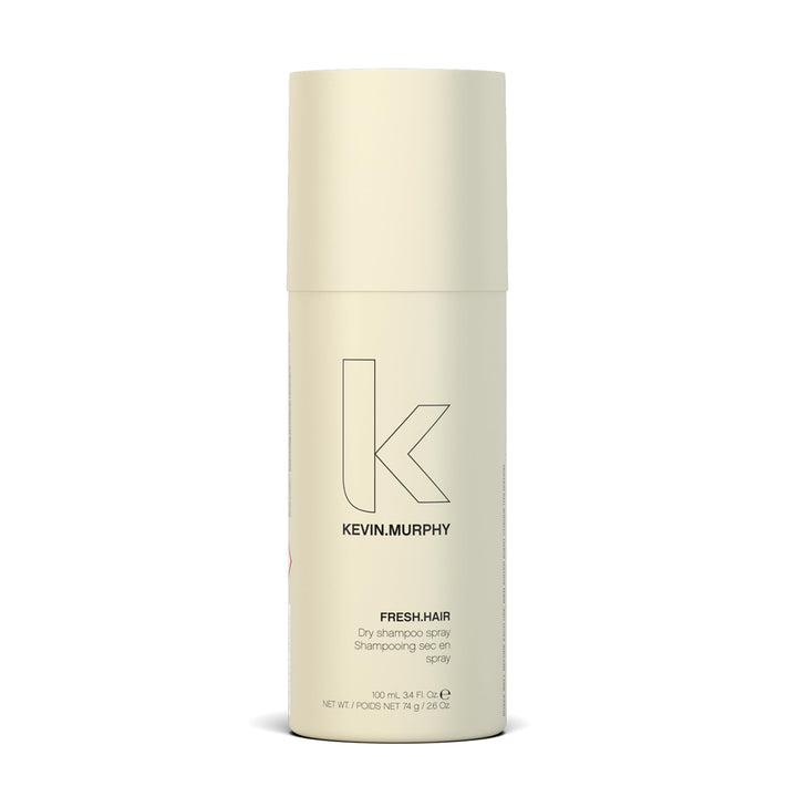 KEVIN.MURPHY front packaging shows compact dry shampoo for easy travel and refresh