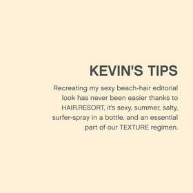 KEVIN.MURPHY before-and-after hair comparison showing added lift and texture