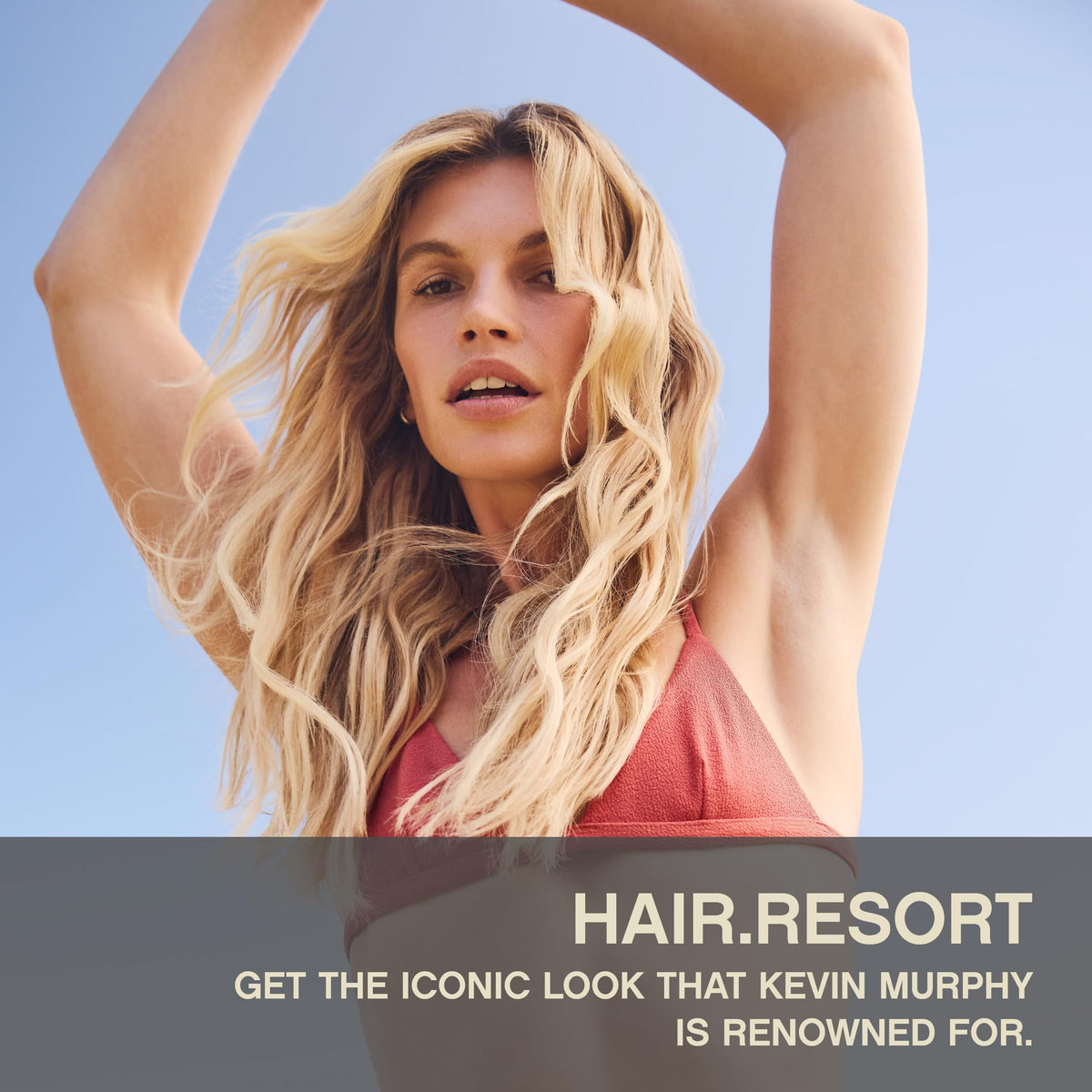 KEVIN.MURPHY close-up of lotion texture highlighting lightweight finish