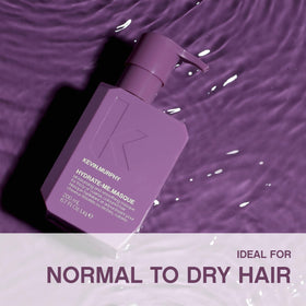 KEVIN.MURPHY before and after hair, shows reduced frizz and increased shine