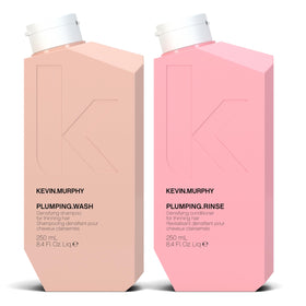 KEVIN.MURPHY front packaging showing two 250ml bottles and benefits