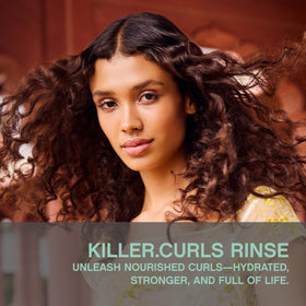 KEVIN.MURPHY pump and label close-up, highlights easy dispensing and ingredient clarity