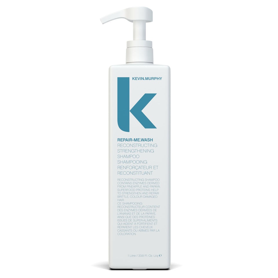 KEVIN.MURPHY front bottle view showing 1L size and professional packaging benefit