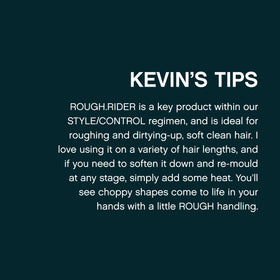 KEVIN.MURPHY ROUGH.RIDER jar next to hand to show size and portioning