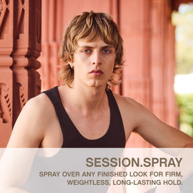 KEVIN.MURPHY aerosol nozzle close-up demonstrating precise application benefit