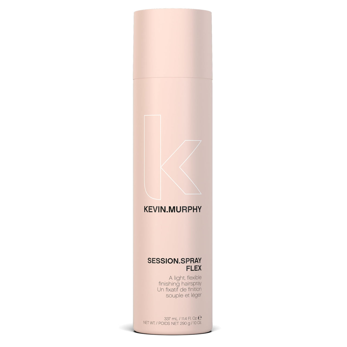 KEVIN.MURPHY front packaging showing sleek aerosol bottle and volume benefit