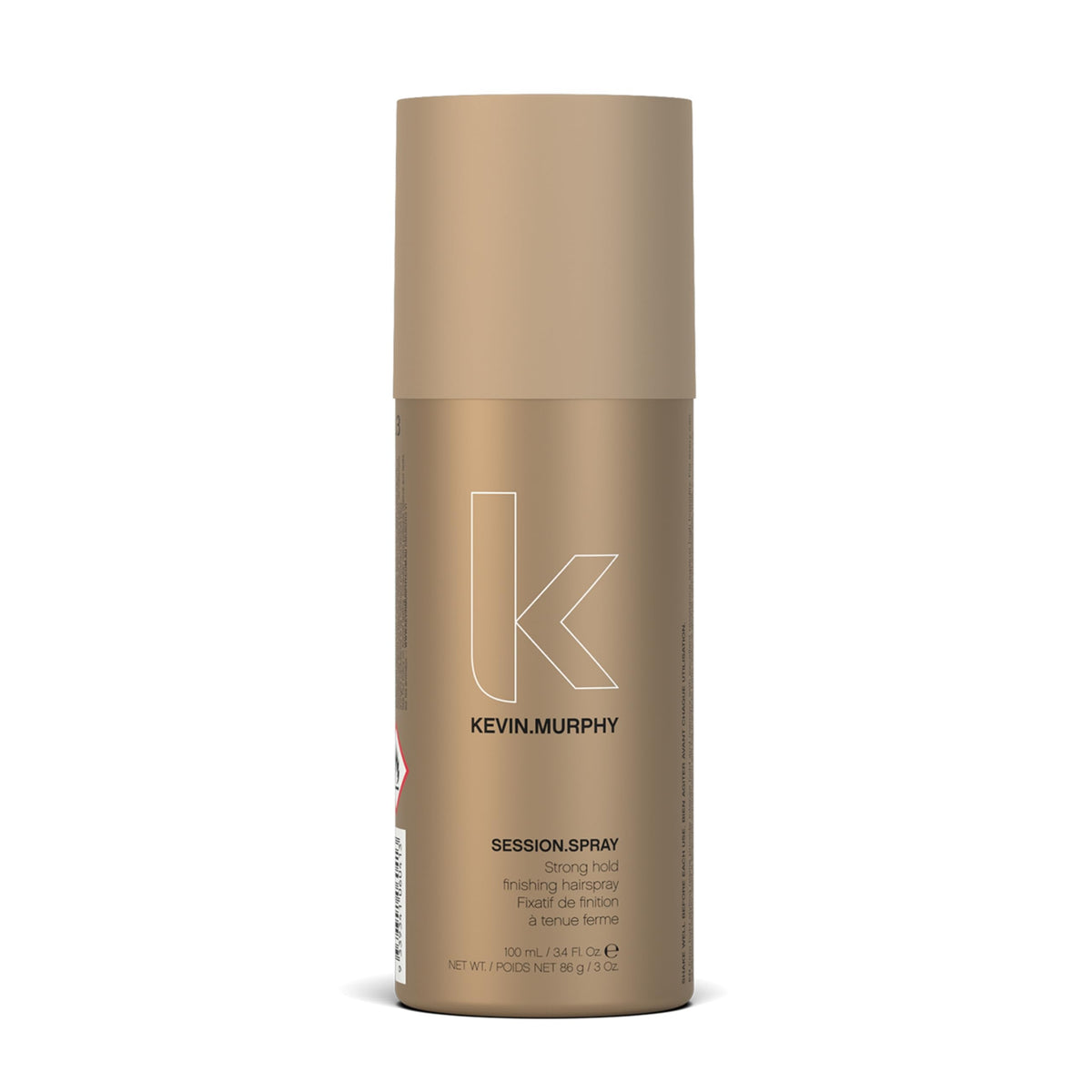 KEVIN.MURPHY front packaging showing compact 100ml can and brand benefit