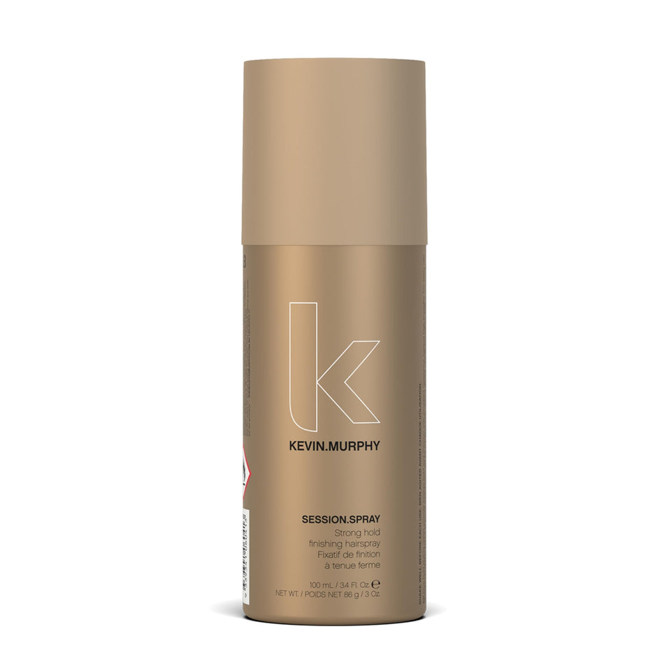 KEVIN.MURPHY front packaging showing compact 100ml can and brand benefit