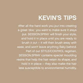 KEVIN.MURPHY styled hair lifestyle photo showing long-lasting hold