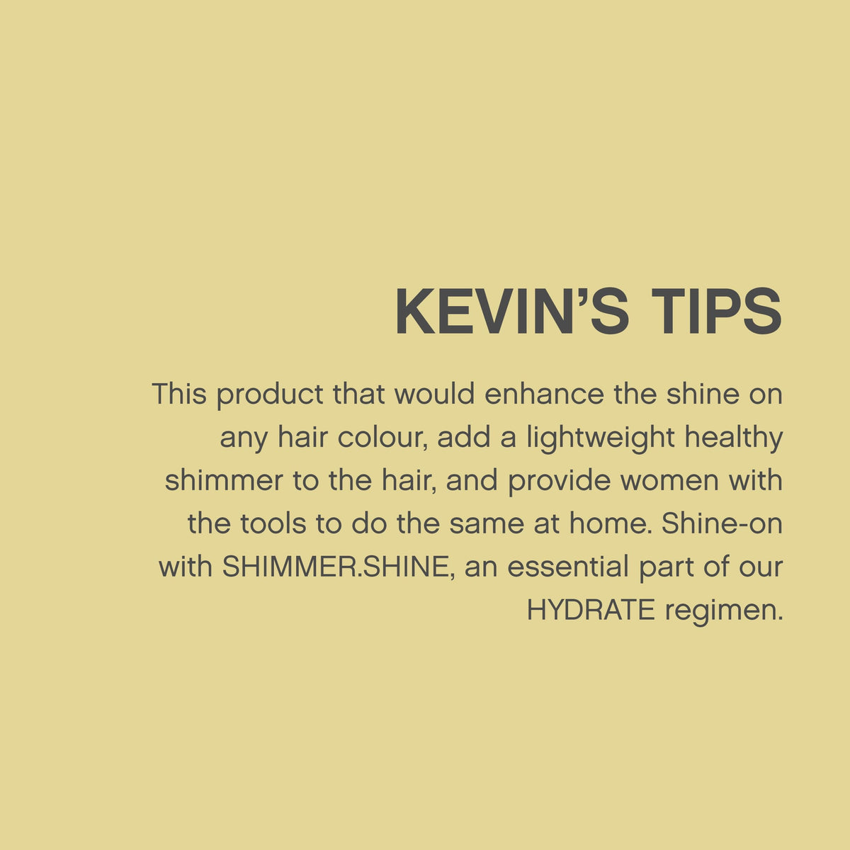 KEVIN.MURPHY bottle next to ruler indicating 100 ml compact size for kit portability