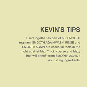 KEVIN.MURPHY before and after hair image showing reduced frizz and improved smoothness