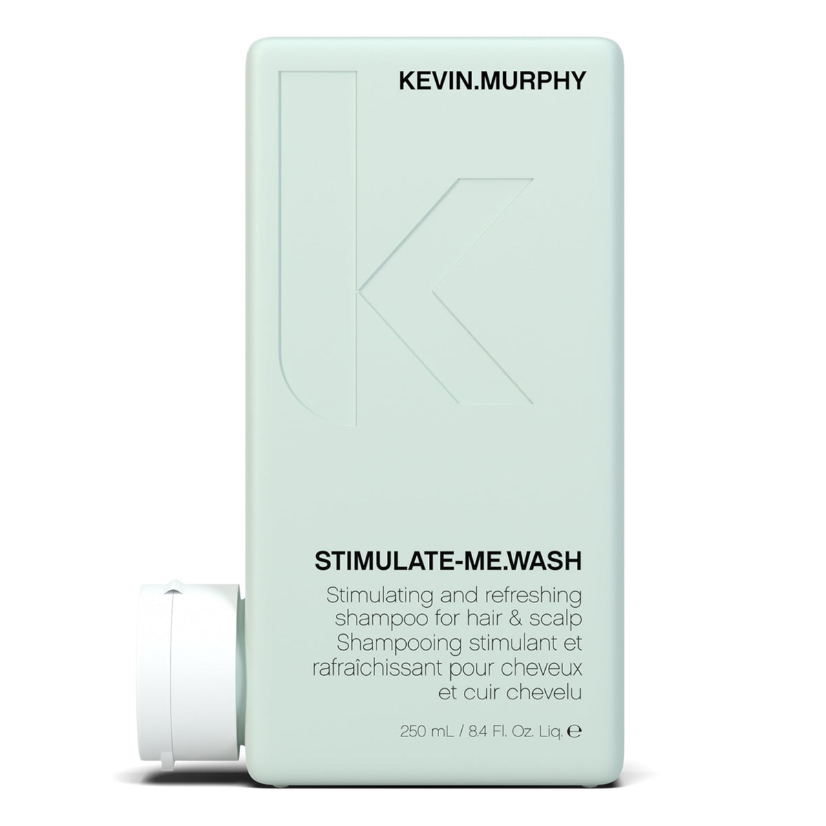 KEVIN.MURPHY front packaging showing bottle and branding benefits