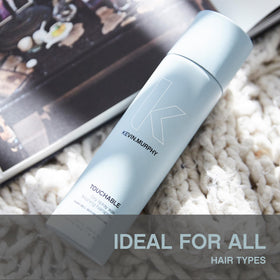 KEVIN.MURPHY TOUCHABLE botanical ingredients close-up emphasizing antioxidant conditioning