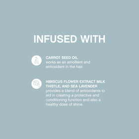 KEVIN.MURPHY TOUCHABLE fine mist in air illustrating lightweight texture and coverage