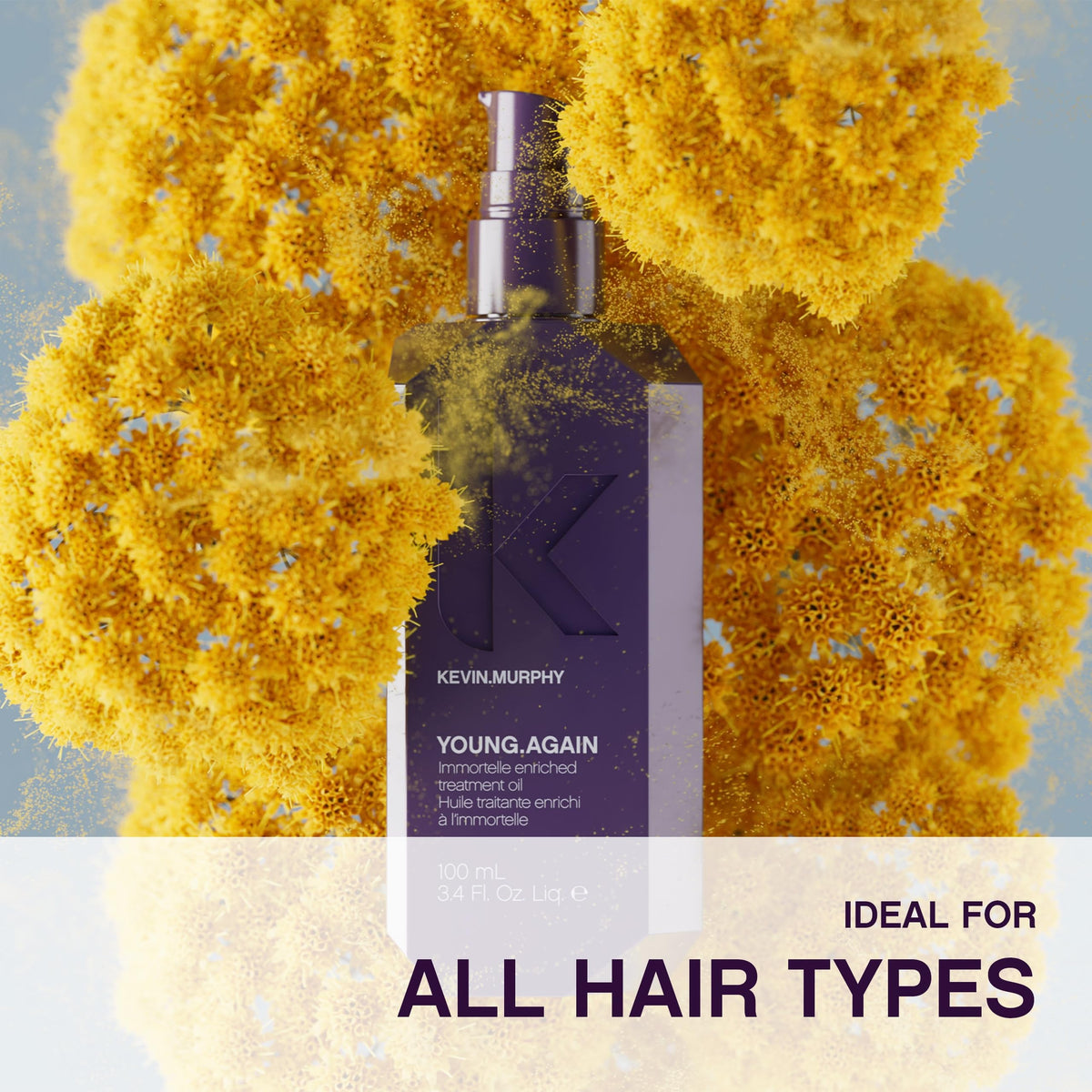 KEVIN.MURPHY before and after split ends visual showing improved manageability