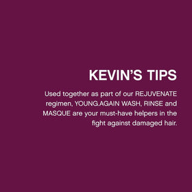 KEVIN.MURPHY bottle in a salon environment illustrating professional use benefit