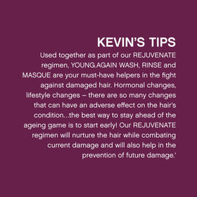 KEVIN.MURPHY salon styling scene with professional use suggesting salon results