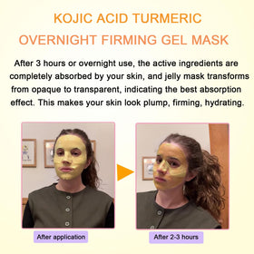 kewhunt before and after glow comparison showing improved radiance