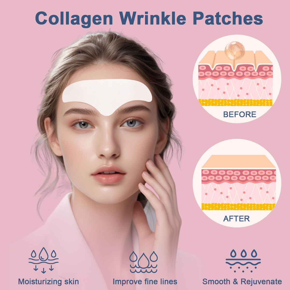 Kewhunt close-up of gel patch texture highlighting smooth adhesion benefit