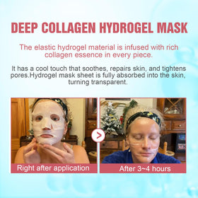 Kewhunt mask worn on model overnight demonstrating comfortable fit