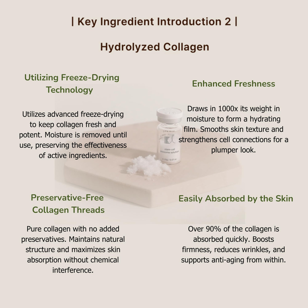 ki cosmetics dropper dispensing ampoule for precise application