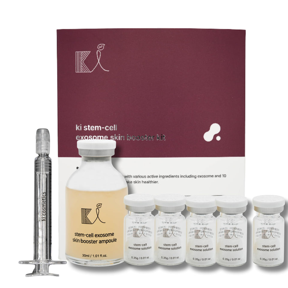 ki cosmetics front packaging showing kit benefits and clean design