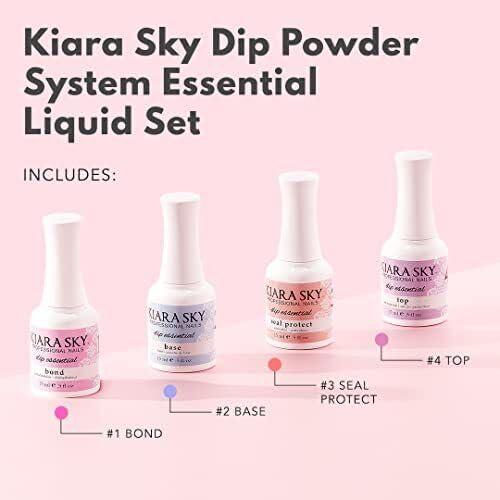 Kiara Sky poured drop of liquid showing smooth texture for even layering benefit