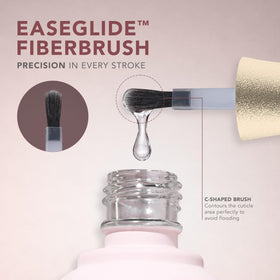 Kiara Sky application on nail demonstrating one-coat coverage and even surface