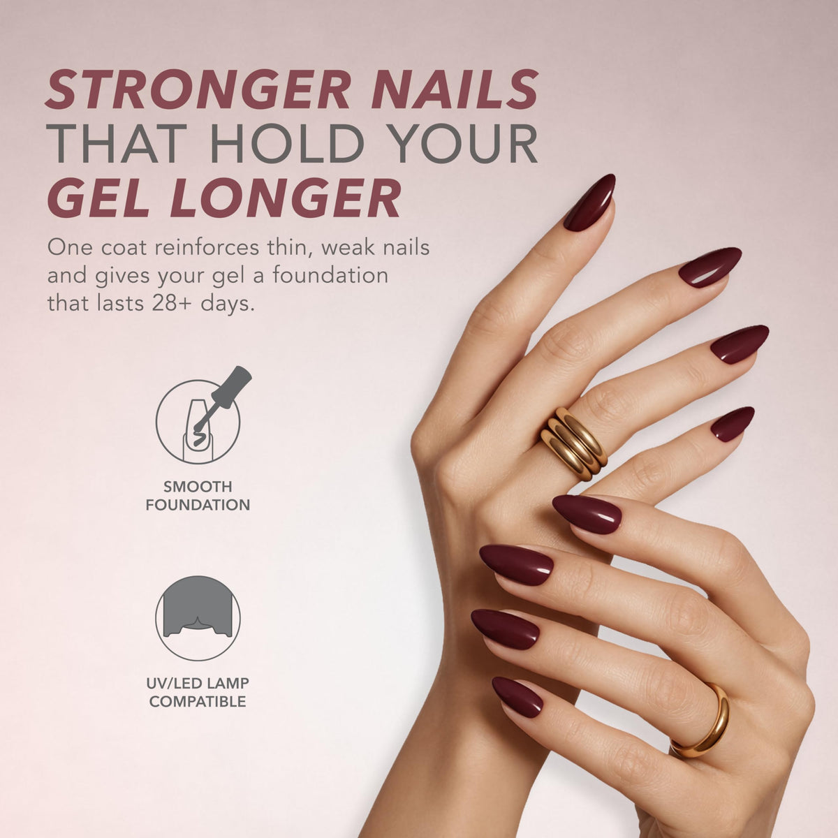 Kiara Sky close-up texture of gel highlighting smooth self-leveling finish