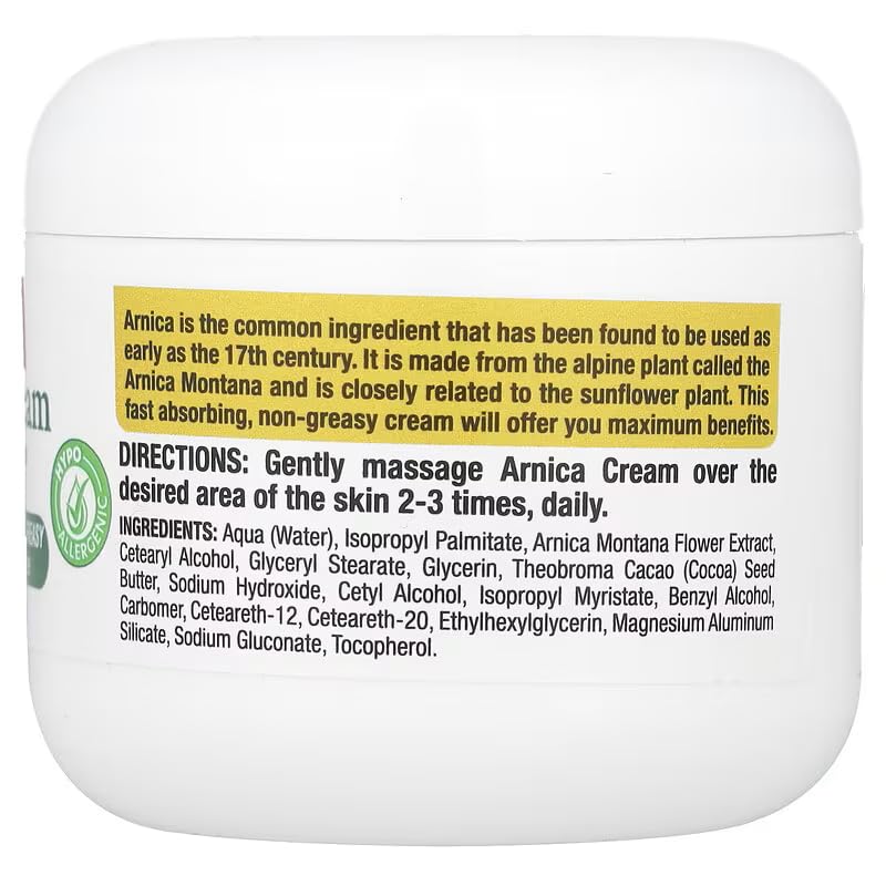 Kids Relief arnica ingredient visual showing natural Arnica Montana inclusion benefit