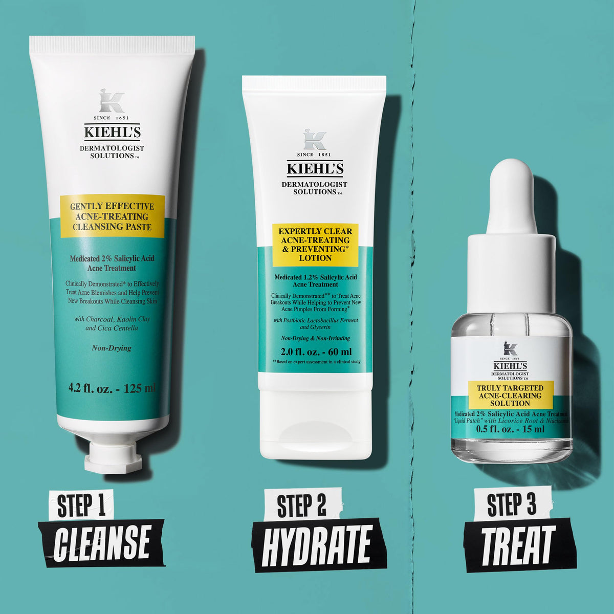 Kiehl's paste on bathroom shelf showing everyday skincare routine benefit