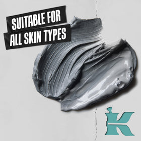 Kiehl's paste lather on hand demonstrating gentle cleansing benefit