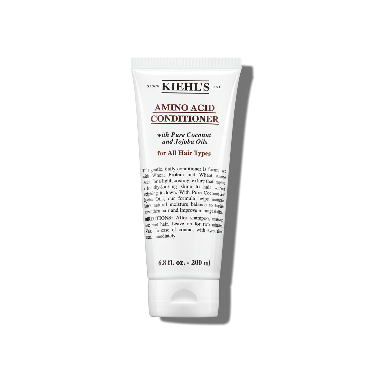 Kiehl's bottle front packaging showing product clarity and branding for easy identification