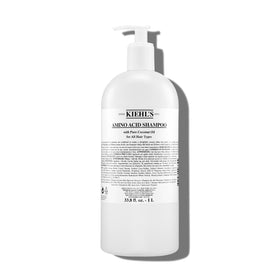 Kiehl's front pump bottle view showing packaging and convenience