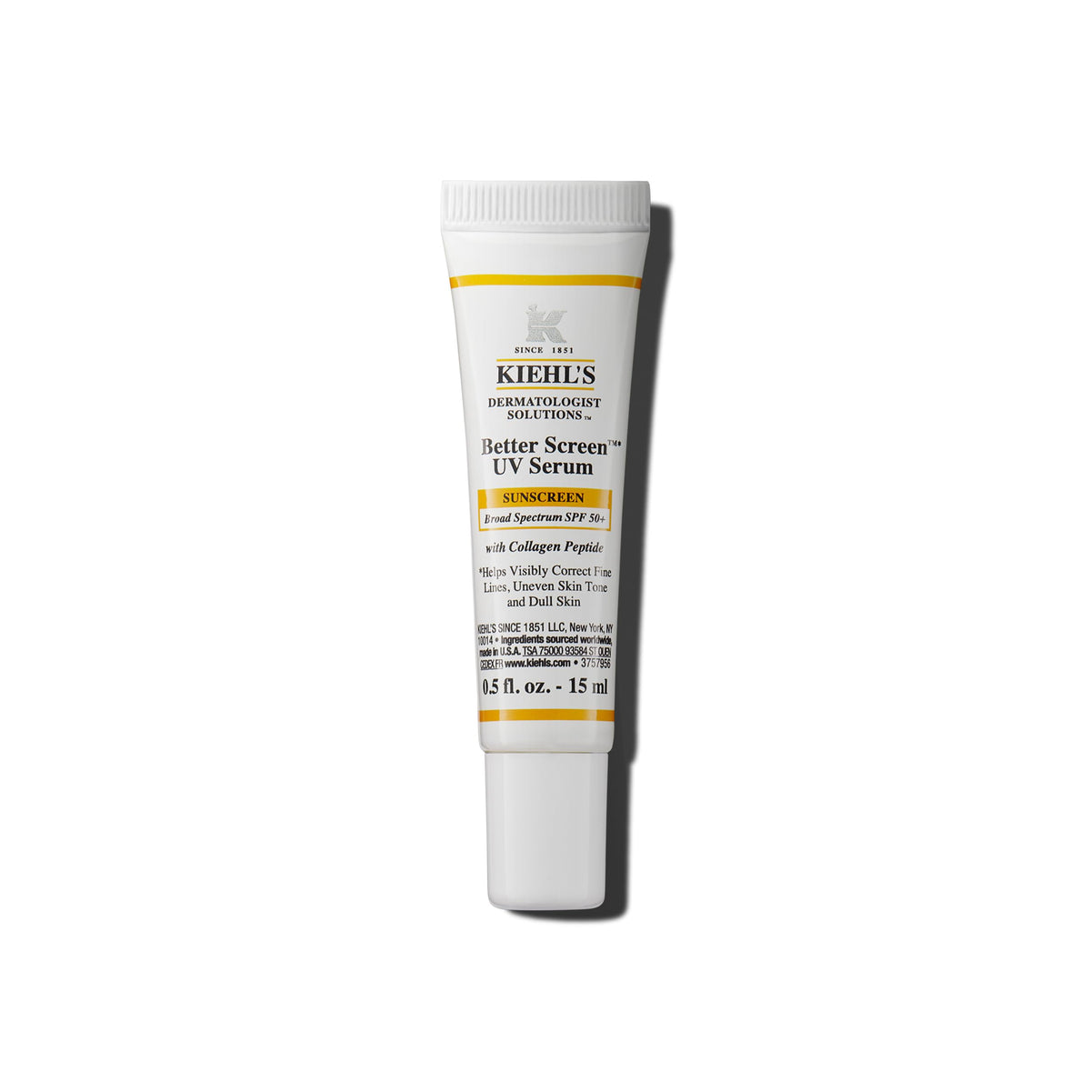 Kiehl's front packaging showing SPF 50 and benefits for everyday protection