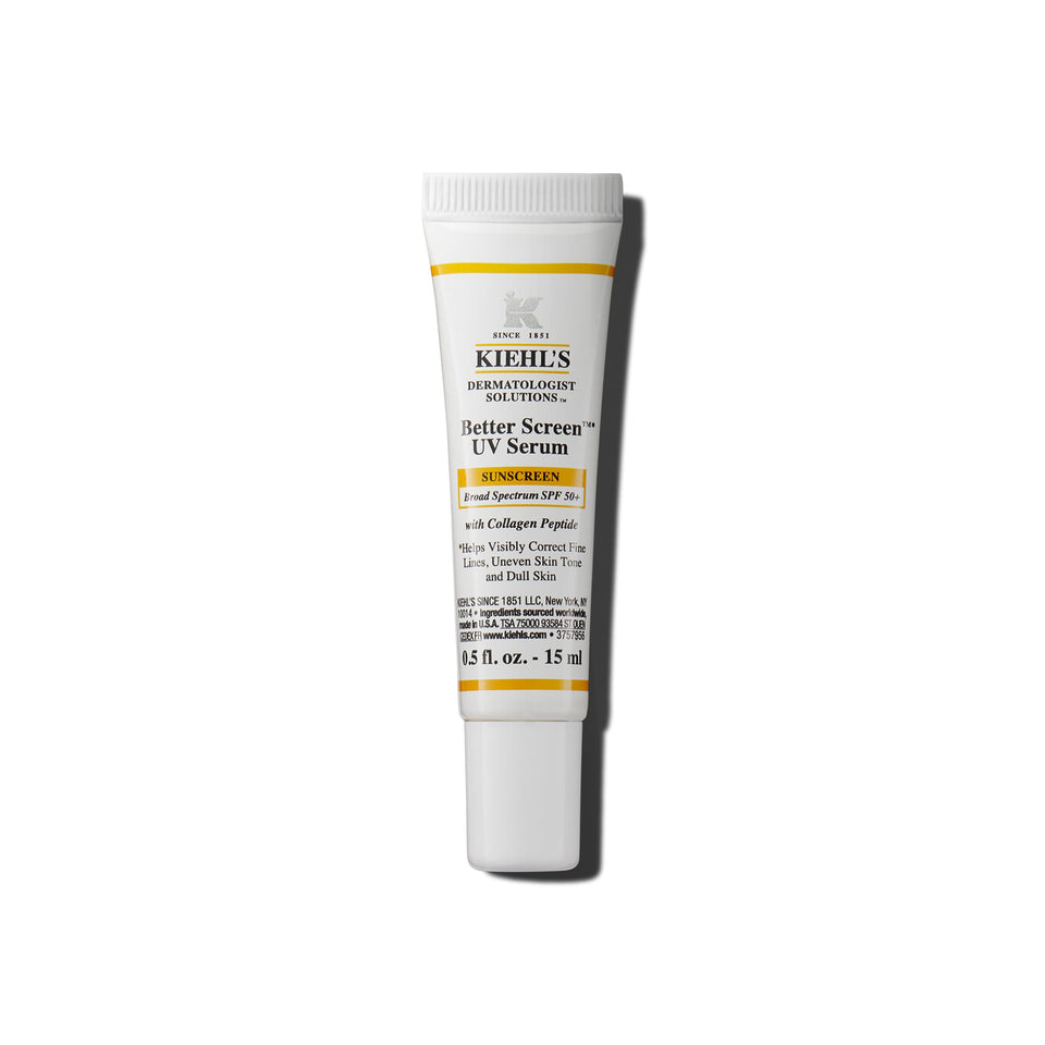 Kiehl's front packaging showing SPF 50 and benefits for everyday protection