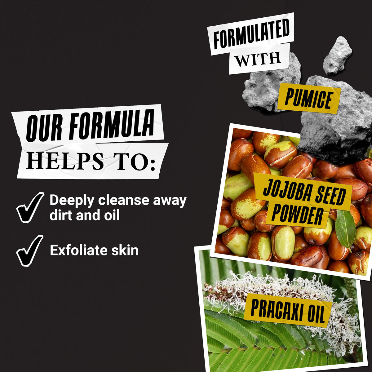 Kiehl's bar held in hand to show 7 oz size and easy-use benefit