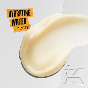 Kiehl's close-up of calendula petals and gel texture for soothing feel