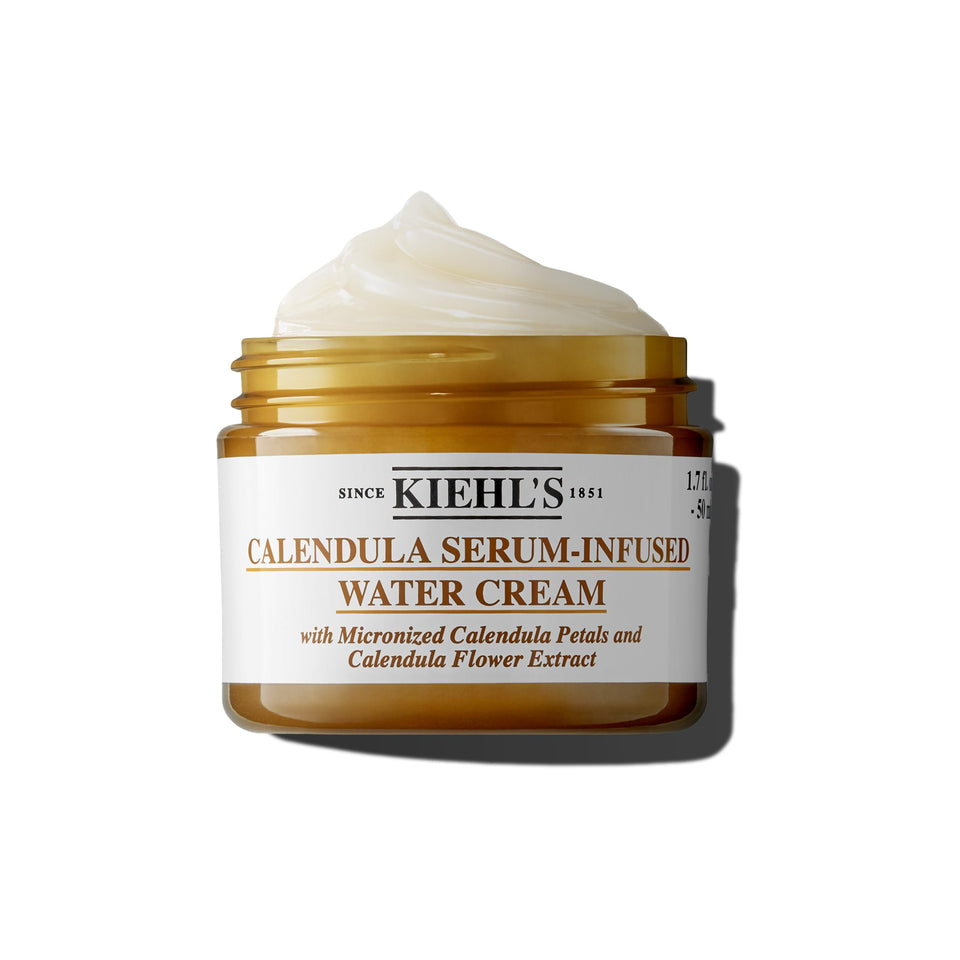 Kiehl's jar front view showing label and hydrated cream benefits