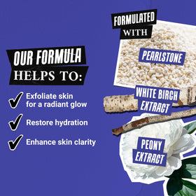 Kiehl's cleanser foam on hand demonstrating gentle lather and cleansing