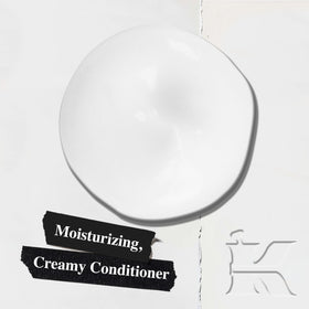 Kiehl's conditioner pump and cap detail highlighting convenient dispensing and control