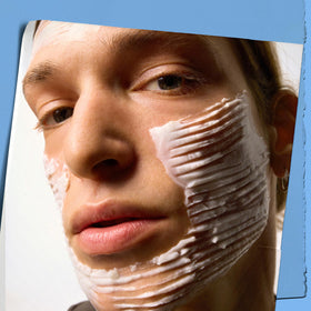 Kiehl's cream absorbed on skin showing reduced dryness appearance